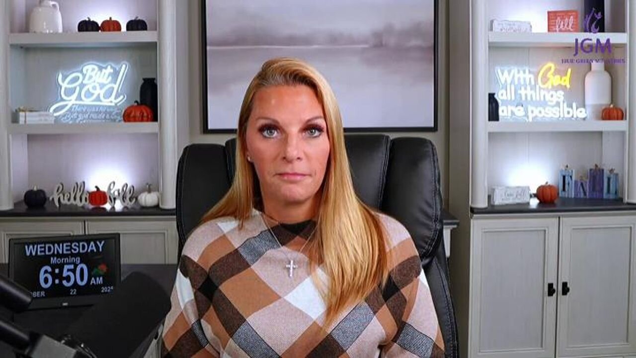 2025-10-22, Wed, Julie Green LIVE, Prophetic utterance ONLY