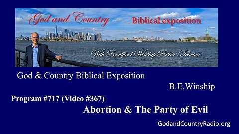 367 - Abortion & The Party of Evil