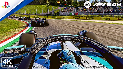 F1 24 Imola Grand Prix with George Russell | Can The Mercedes Win? 🏎🏁