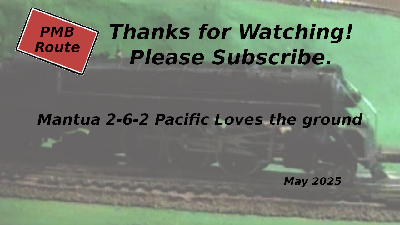HO Scale Mantua 2-6-2 Pacific Derail Fix