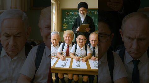 World Leaders in Nuke Drawing Contest☢️