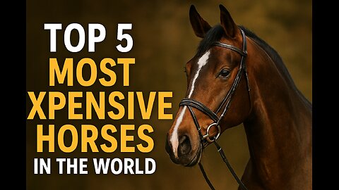 Top 5 Most Expensive Horses in the World