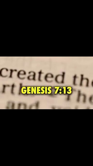 Cℍ𝜜𝜯GPT INVOKES GENESIS 7ː13