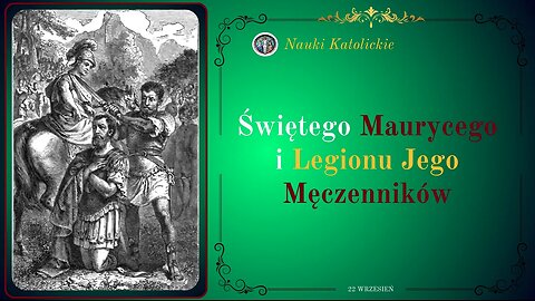 Nie złożyli ofiary bogom - św. Maurycy i legion męczenników (22 września)