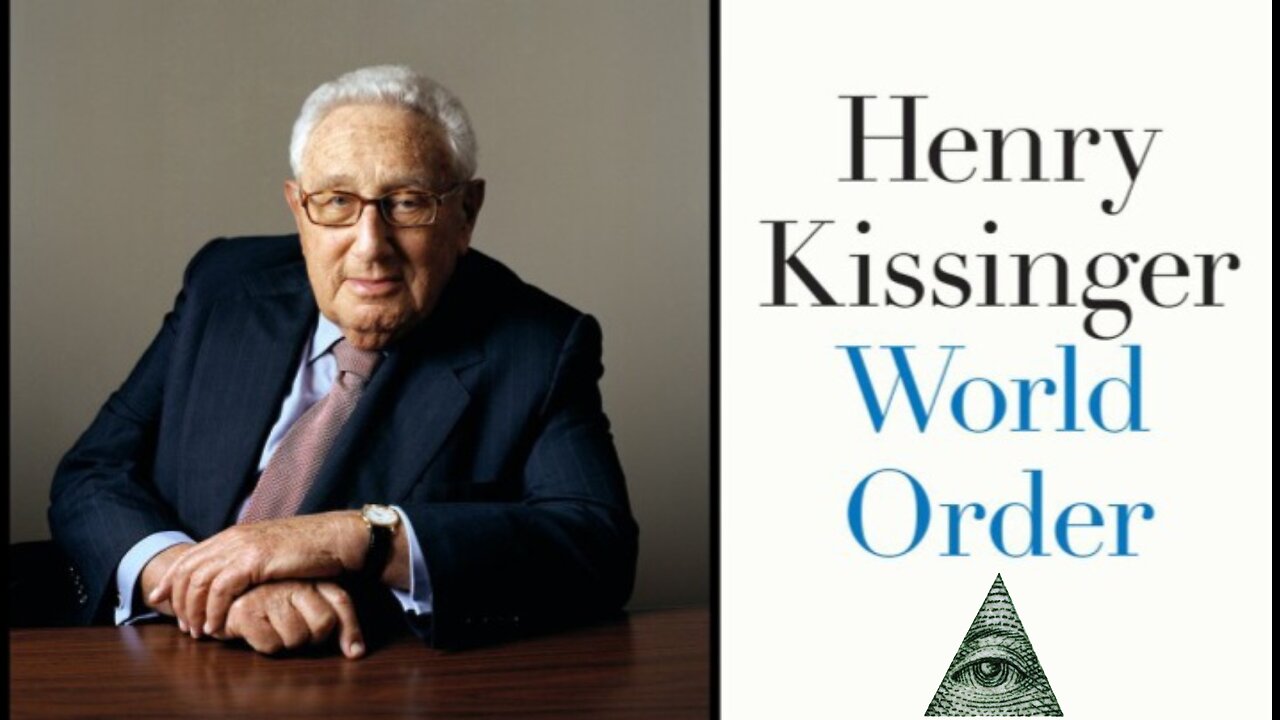 Henry Kissinger a New World Order Will Emerge