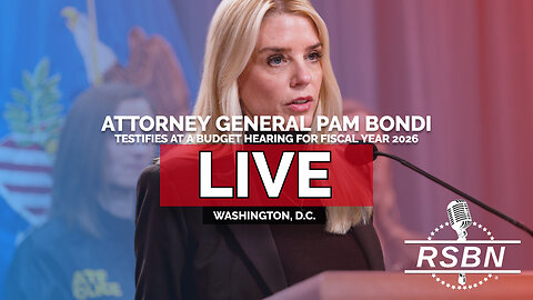 LIVE: Attorney General Pam Bondi Testifies at a Budget Hearing for Fiscal Year 2026 - 6/23/25