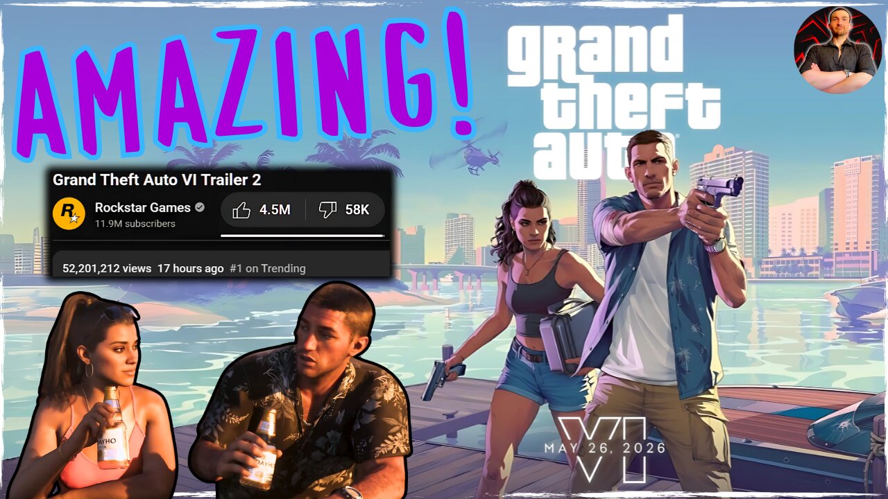 Rockstar BREAKS the Internet With a NEW Grand Theft Auto VI Trailer!