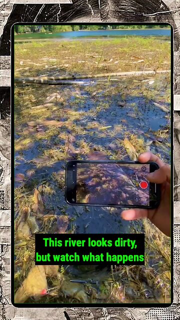 BEAUTIFUL RIVER UNDERWATER