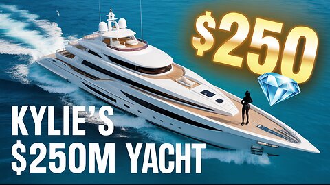Kylie Jenner’s $250 Million Super Mega Yacht ⛵ Luxury on the Water