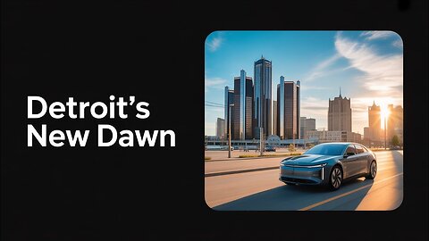 Detroit’s Comeback: People, Places, Proof