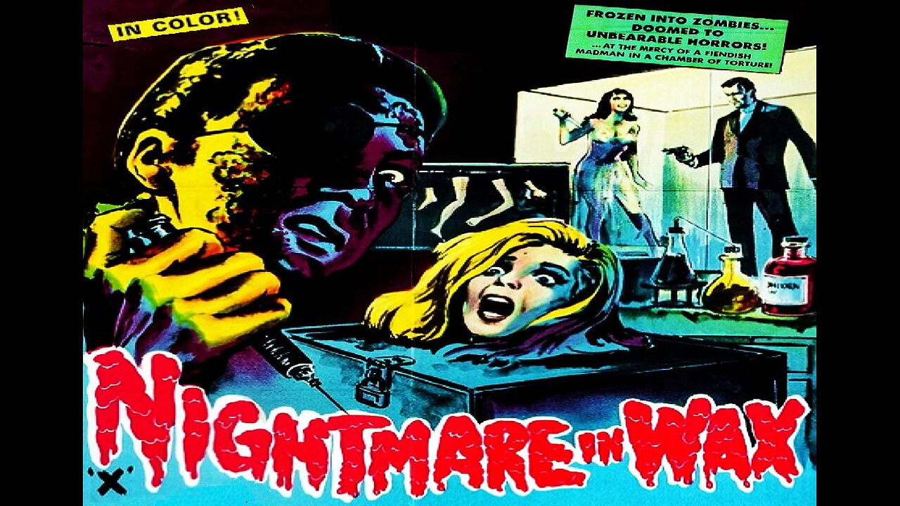 NIGHTMARE IN WAX 1969 Grisly & Sleazy Grindhouse Remake of "House of Wax" FULL MOVIE in HD