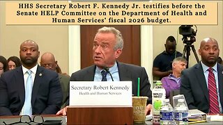 RFK Jr. testifies in Senate hearing on health budget - May 14, 2025