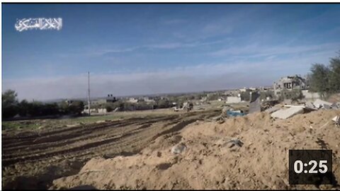 "Israeli Armored Vehicle HMMWV M1097A2 Siyur Explodes After IED Attack in Gaza Strip"