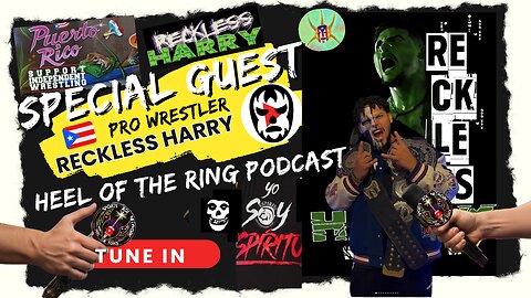 Meet Reckless Harry William: Puerto Rico's Most Dangerous Wrestler of Espíritu Pro Wrestling