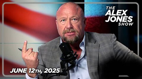 THE ALEX JONES SHOW - 6/12/2025: Dem. Senator Alex Padilla Forcibly Arrested For Rushing DHS Sec. Kristi Noem During Press Briefing! Also, CIA Documents Reveal False Flag Plan To Kill Demonstrators & Trigger A Civil War, Leading To Regime Change! Plus