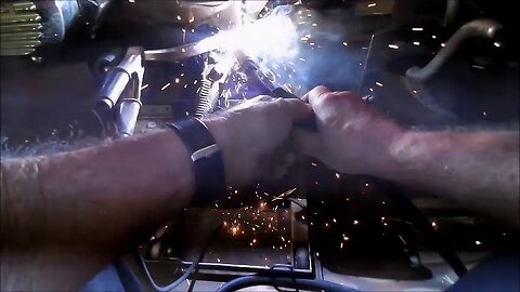 Welding the shift lever again