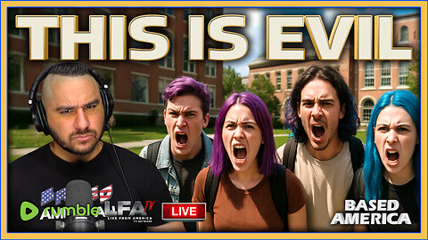 THE LEFT’S REACTION TO CHARLIE’S ASSASSINATION IS DEMONIC | BASED AMERICA 9.12.25 5PM