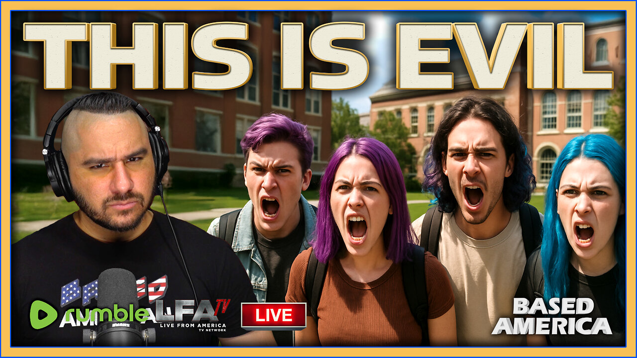 THE LEFT’S REACTION TO CHARLIE’S ASSASSINATION IS DEMONIC | BASED AMERICA 9.12.25 5PM