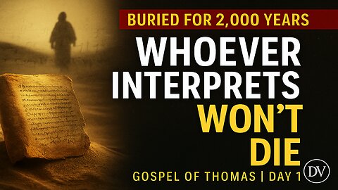 The Hidden Gospel They Tried to Silence | Gospel of Thomas Day 1