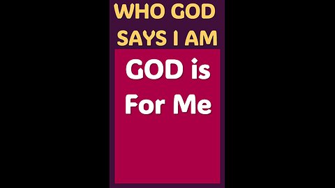 GOD IS FOR ME #wordofgod #Jesus #peace #God #grace #spirituality #love #compassion #forgiveness