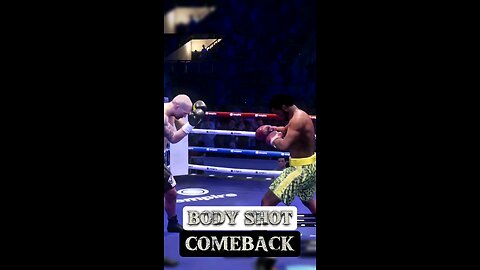 Body Shot Comeback #undisputed