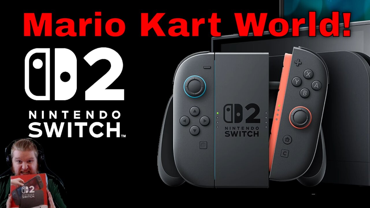 Nintendo Switch 2 Live Mario Kart World! (Lets Check Out The New Switch!!)