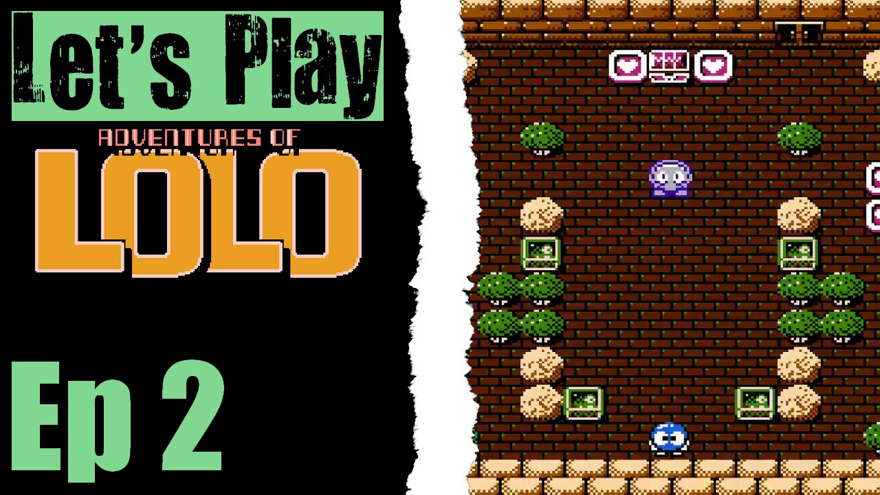 Let's Play Adventures Of Lolo - 02 Pro Strats