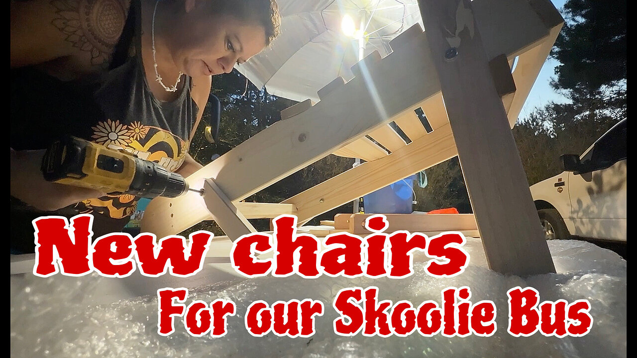 New chairs for our bus