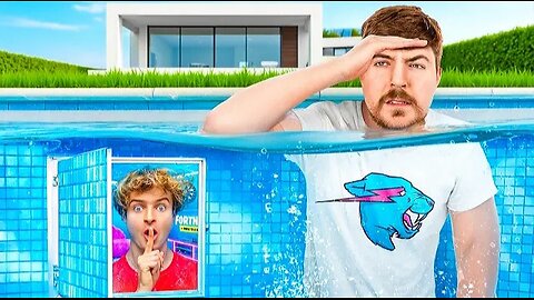 I Built a Secret Free Stor For Mr Beast