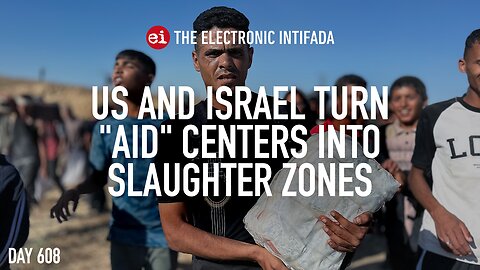 US and Israel turn "aid" centers into slaughter zones, with Nora Barrows-Friedman