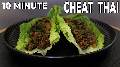 10 Min ONE PAN CHEAT Version THAI PAD KRA PAO