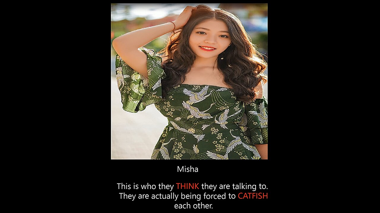 They both appear to be a female, but they don't know that