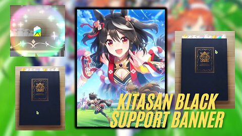 Umamusume Pretty Derby! Pulls for Kitasan Black Support Banner! SSRs galore!