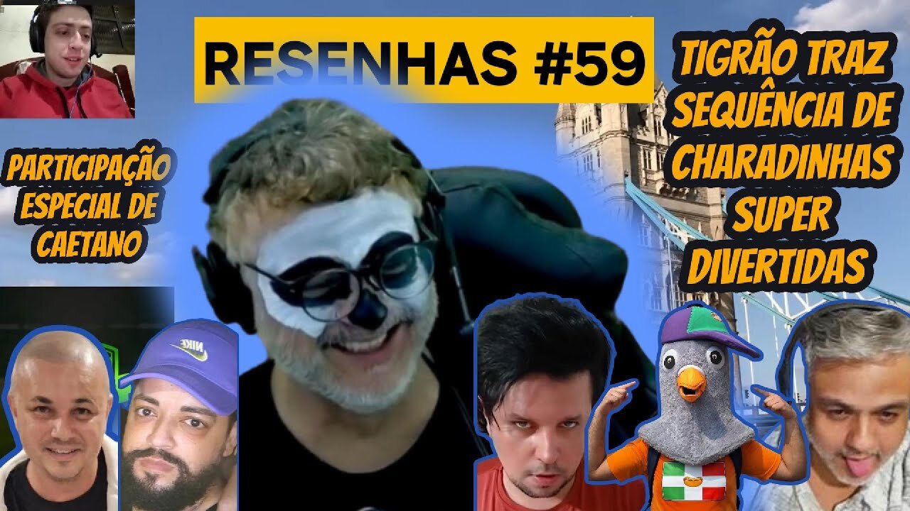 TIGRÃO ANIMA A RESENHA COM CHARADINHAS SUPER DIVERTIDAS (16.10.2024)