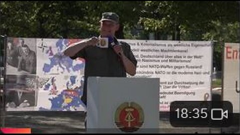 Rüdiger Hoffmann zur Palästina Großdemo in Berlin 21.06.2025