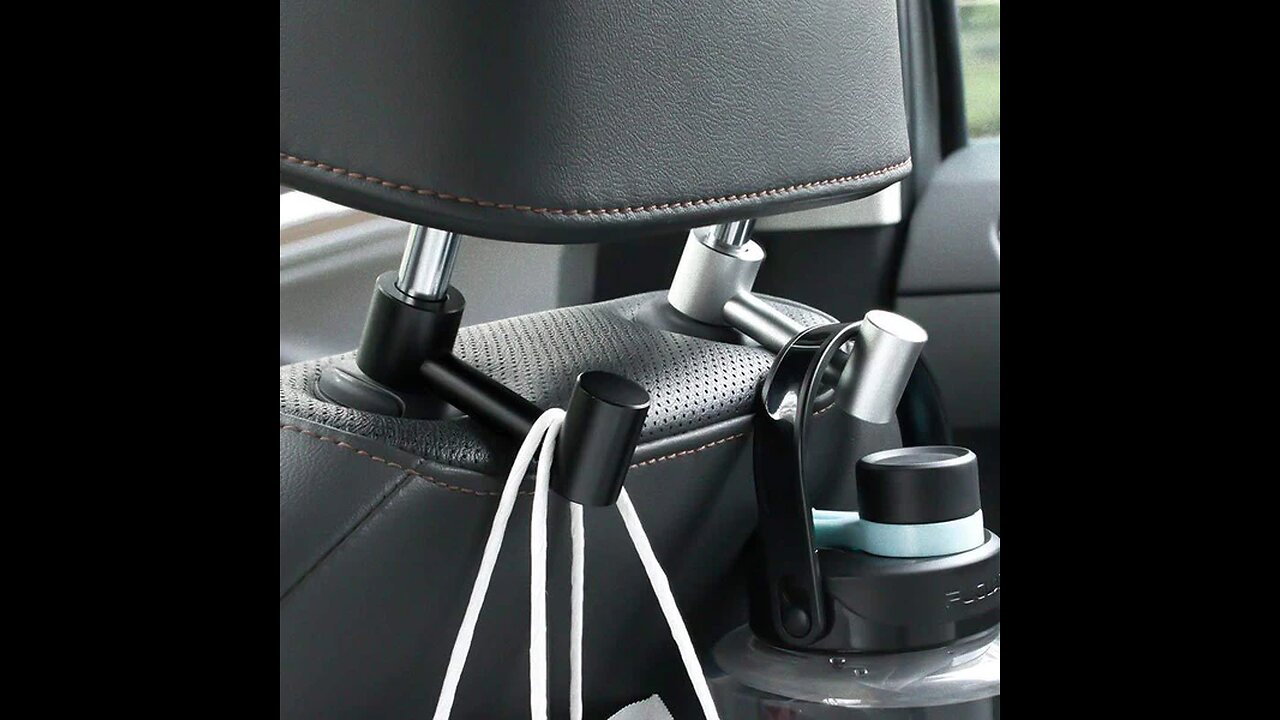 Hidden Multi-Function Hook For Car Seat