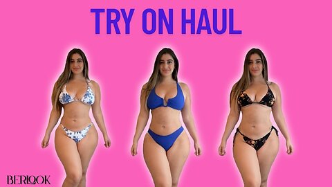 NUDE SUMMER BIKINI TRY ON HAUL _ BERLOOK REVIEW