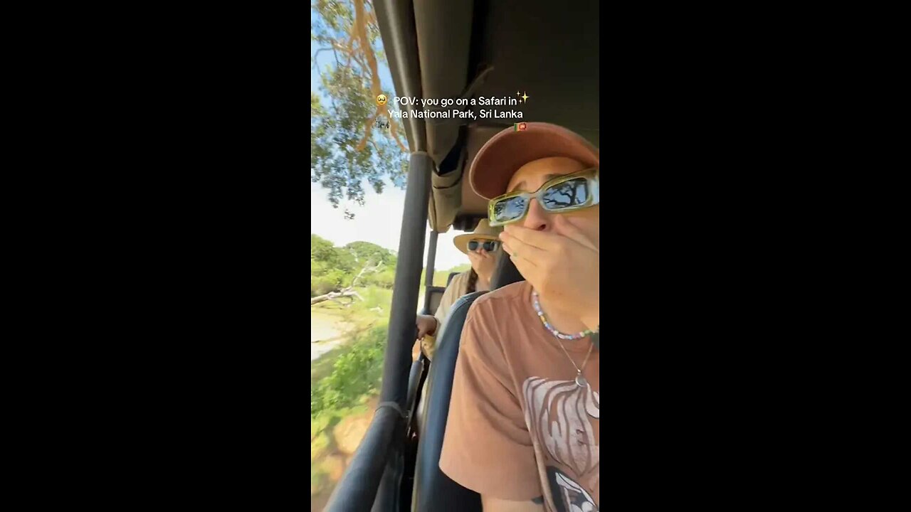 travel to Sri Lanka 🇱🇰 safari in yala national p
