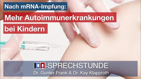 IDA🔝SPRECHSTUNDE💉👉 mehr Autoimmunerkrankungen bei Kindern - mit Dr. Frank/Dr. Klapproth 11.6.25