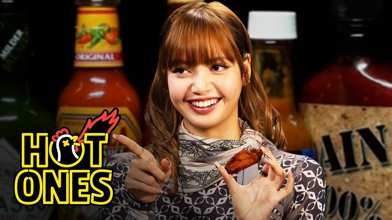 Lisa Dances Through the Pain While Eating Spicy Wings Hot Ones