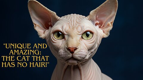 Meet the Donskoy: The Most Fascinating Hairless Cat in the World!