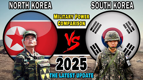 North Korea vs South Korea Military Power Comparison 2025 | South Korea vs North Korea Military 2025