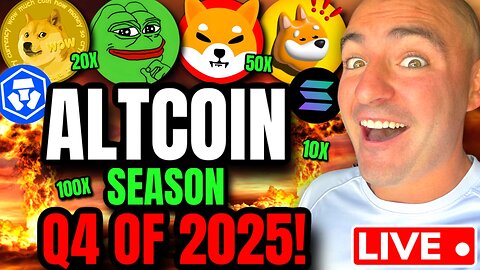 Altcoin Season In 15 Days? (UPTober Will Melt Faces!) Bitcoin, Solana, CRO, Dogecoin, Bonk, Pepe