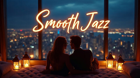 Smooth Jazz for a Cozy Night | Love, Lights & Midnight Vibes