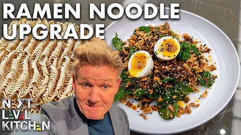 Recipe - a challenge to the chef to cook a budget ramen dish / Gordon Ramsay