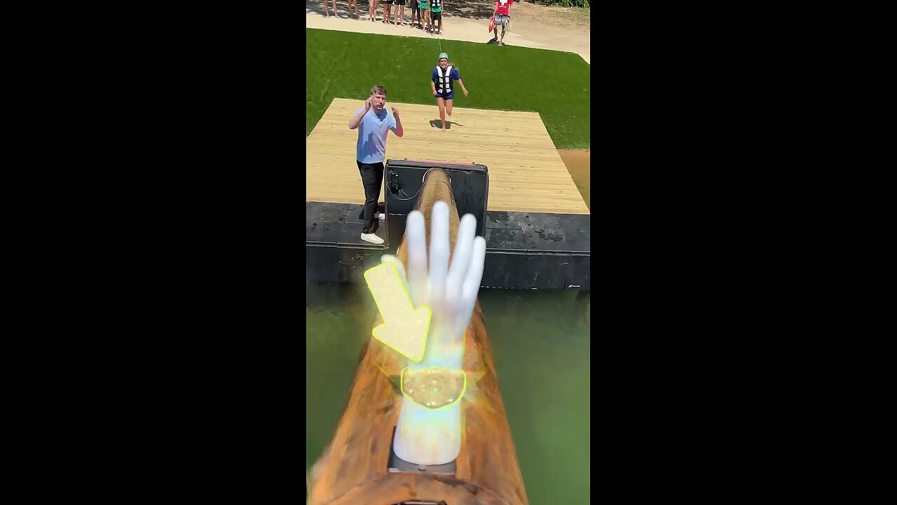 Grab the rolex to keep it up