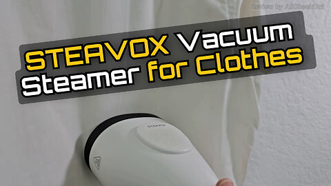 STEAVOX Handheld Vacuum Clothes Steamer Review 2800Pa: Best Travel Iron? Let's Find Out!