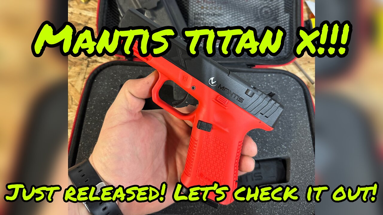 The Brand new Mantis Titan X Glock training system!