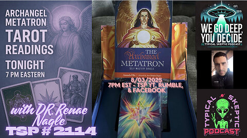 🎙️ TSP #2114 – Dr. Renae Nagle | Archangel Metatron Tarot Readings & Metaphysical Healing