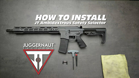 How to install the JT Ambidextrous Safety Selector